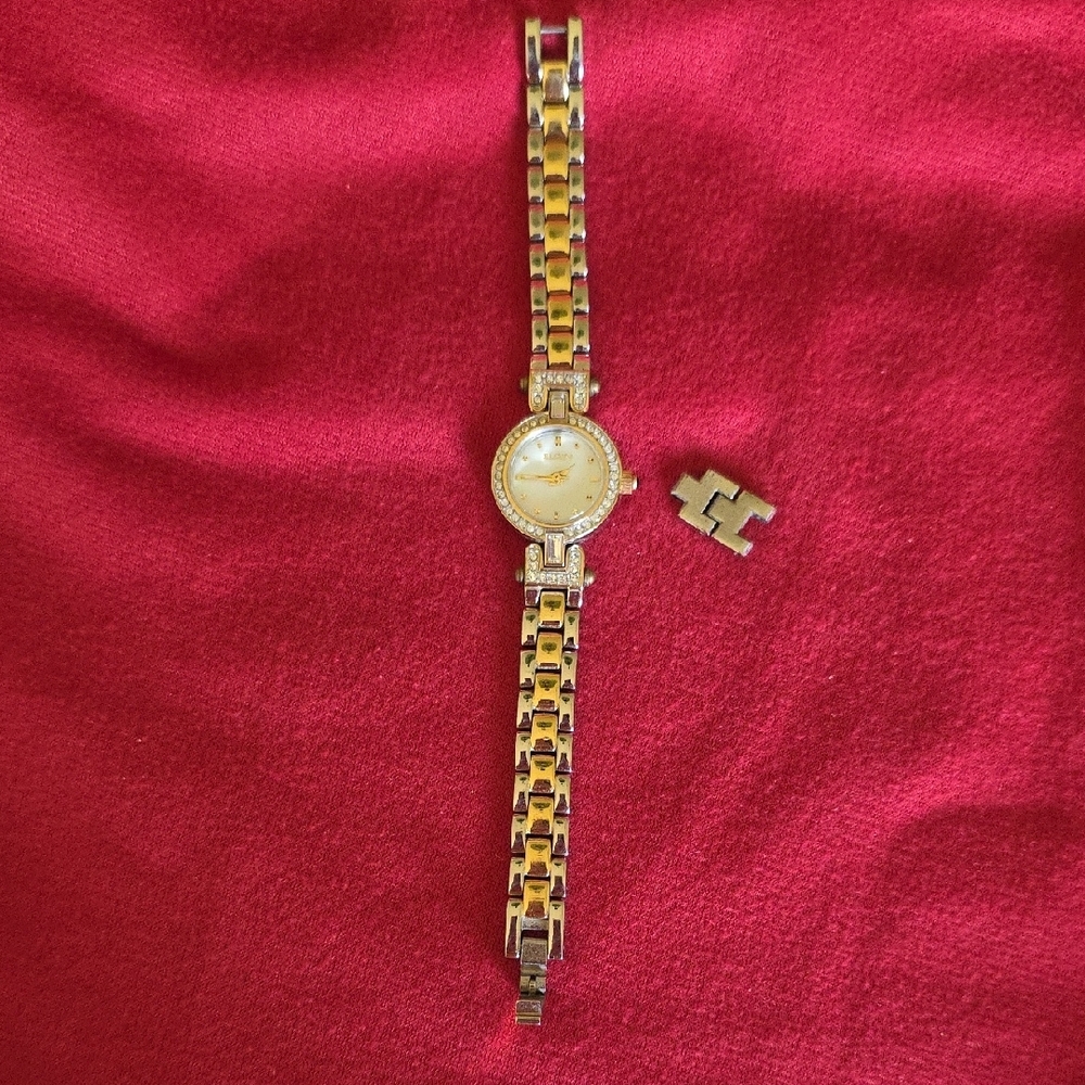 Gold and Silver Women's Watch